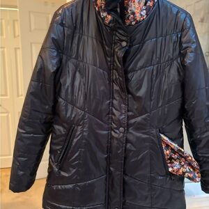 Stylish Black Quilted Women's Jacket